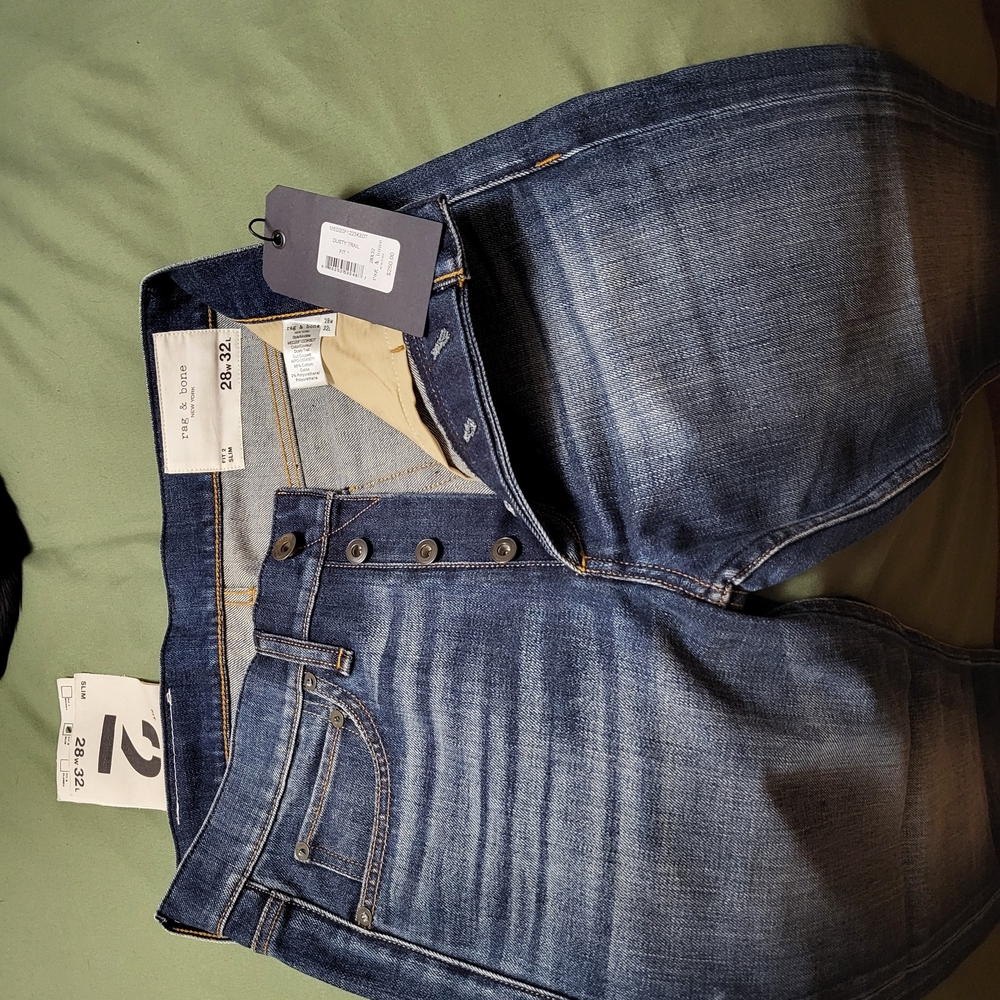 rag & bone Indigo Skinny Jeans - Picture 5 of 5